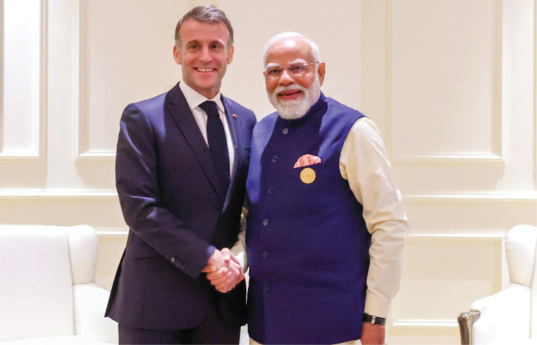 AIની રેસમાં દુનિયાથી આગળ નીકળી શકે છે ભારત: PM મોદી સાથે મુલાકાતમાં બોલ્યા મેક્રોન