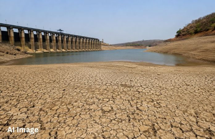 ગુજરાતમાં જળસંકટનો ભય: 207માંથી 147 ડેમ અડધા ખાલી, ચોમાસું લાંબુ ખેંચાશે તો શું થશે?