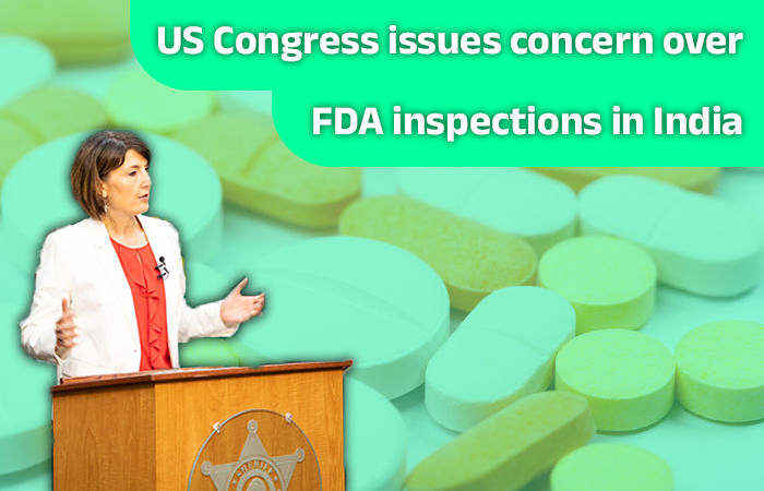 US Congress expresses concern over effectiveness of FDA inspections in India