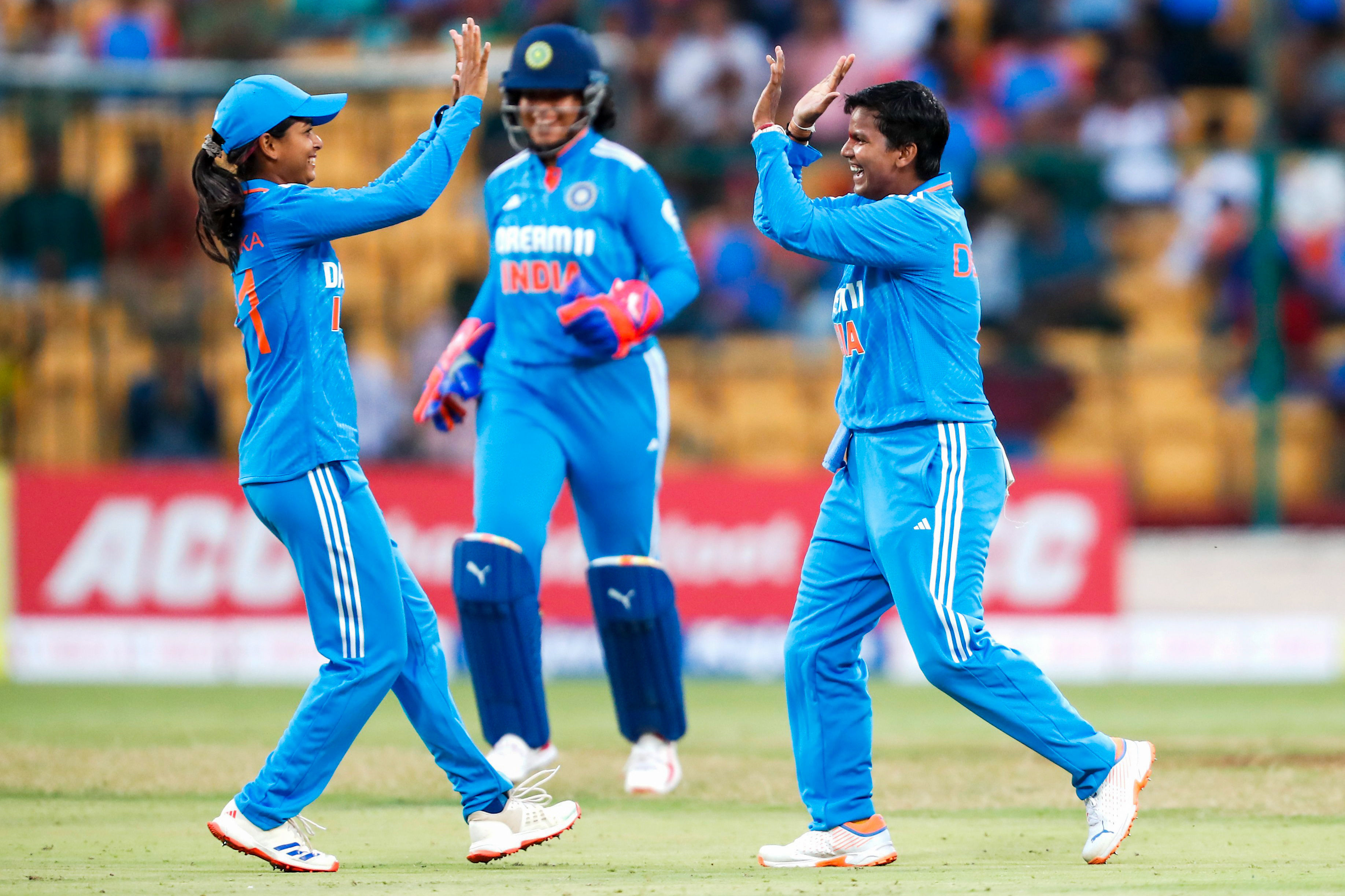 INDW vs SAW: Mandhana, Sobhana help India decimate South Africa by 143 runs