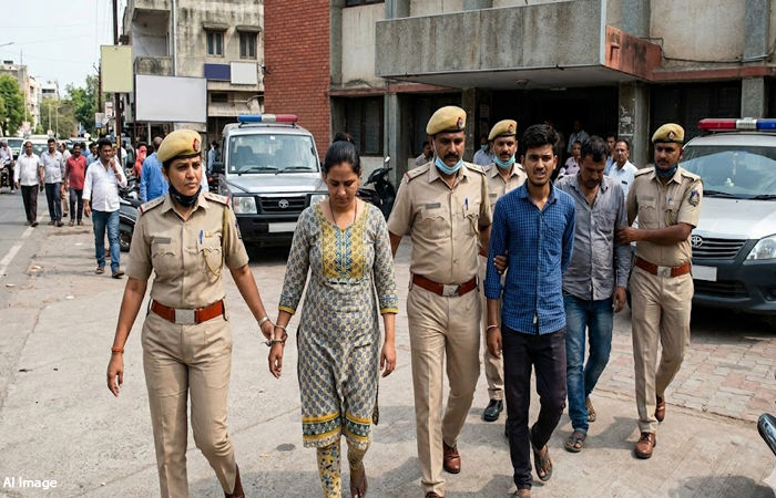 જામનગરના પૂર્વ વિપક્ષના નેતાના ભત્રીજા વગેરે પર ફાયરિંગ કરવાના ગુનામાં એક મહિલા સહિત વધુ 3 આરોપીઓ પકડાયા