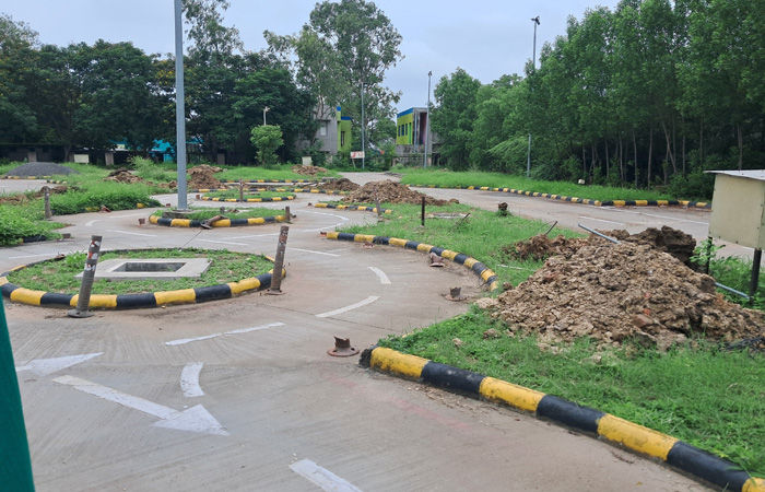 વડોદરા RTOમાં AI આધારિત ડ્રાઇવિંગ ટેસ્ટ ટ્રેક માટેની કામગીરીનો પ્રારંભ