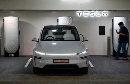 Tesla sells 225 electric vehicles in India in 2025