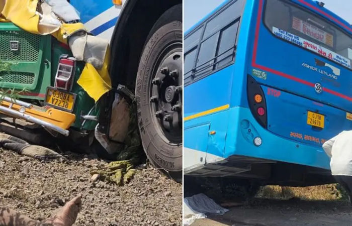 Six die after auto-rickshaw collides with GSRTC bus in Radhanpur