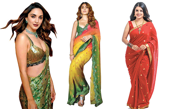 નોખી-અનોખી સાડીઓ પહેરીને માણો પર્વોનો આનંદ