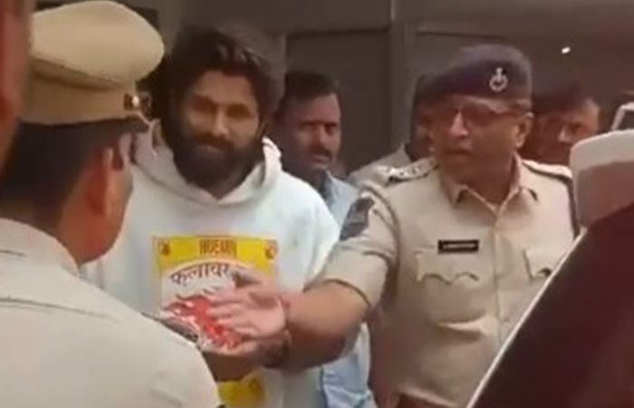 Allu Arjun arrested in theatre stampede case in Hyderabad