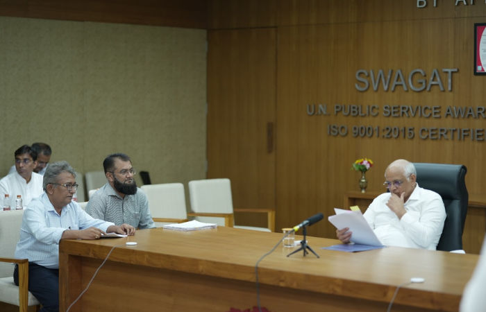 Gujarat CM directs officials for swift redressals about anti-social elements, unlawful activities