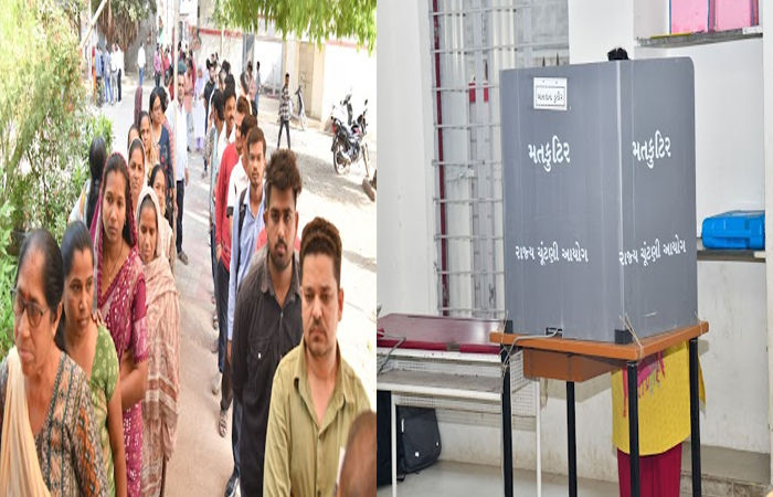 VMC ચૂંટણીનું પ્રારંભિક ધીમુ મતદાન : બે કલાકમાં માત્ર સાત ટકા મત પડ્યા