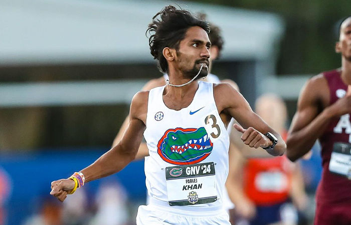 Farmer’s son Parvej Khan, who shines in a US collegiate race, dreams Paris Olympics