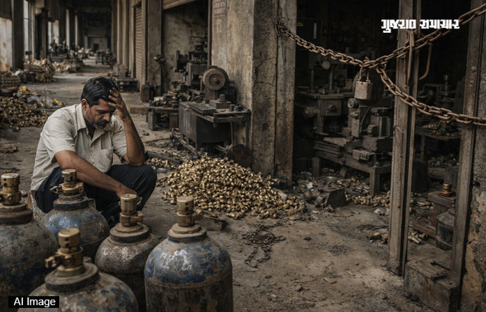 Gulf conflict hits Jamnagar brass industry, 80% units shut amid gas shortage