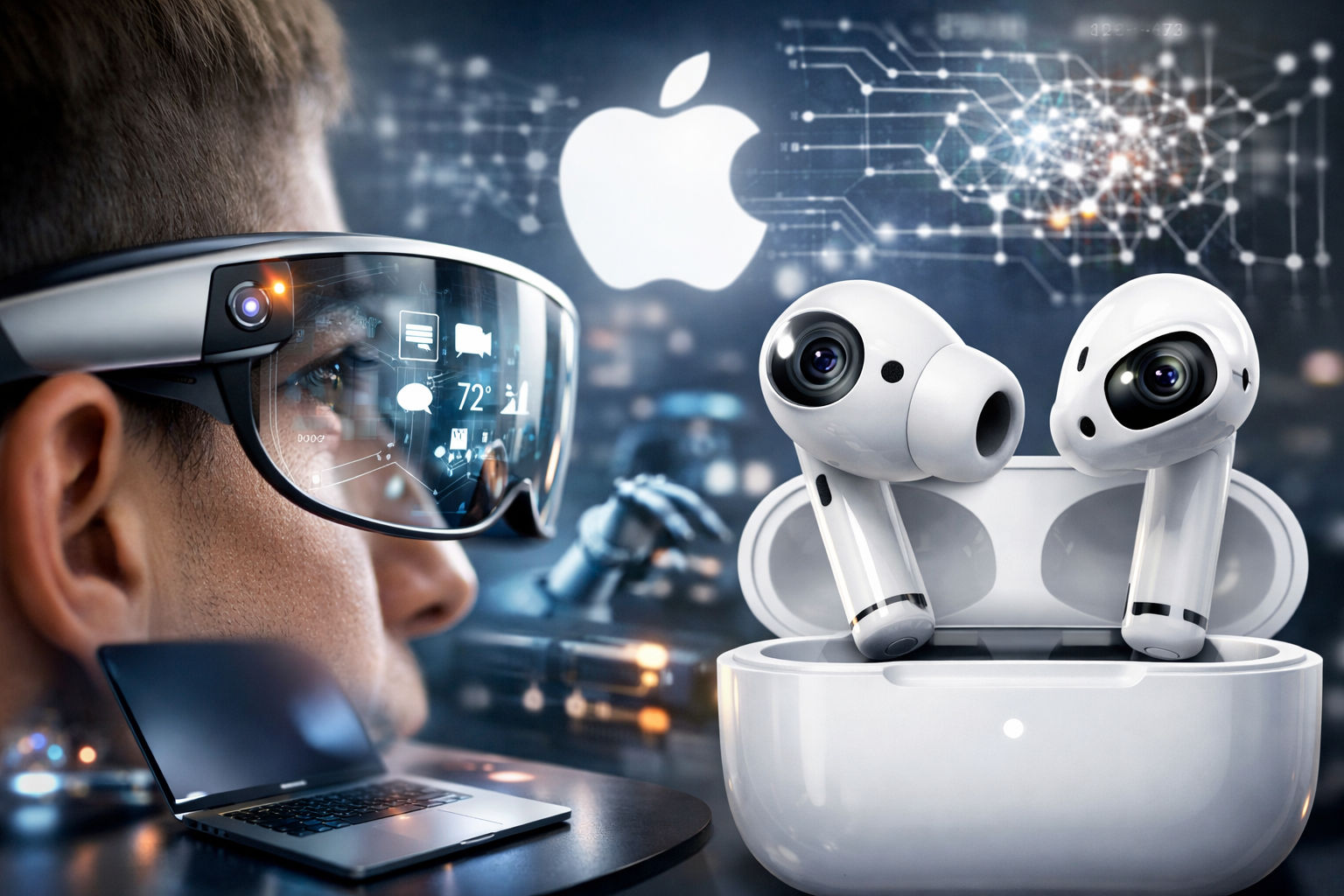 2026માં Appleનું નવું હાર્ડવેર મિશન: AI ચશ્મા, પેન્ડન્ટ અને કેમેરા AirPodsની જોવાઈ રહી છે રાહ...