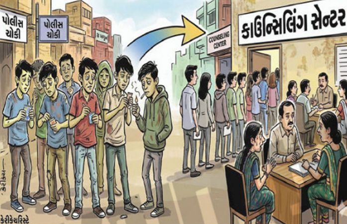 અમદાવાદમાં 13 વર્ષના બાળકો નશાના રવાડે ચડ્યા! રિહાબ સેન્ટરોમાં 18થી 35 વર્ષના યુવાનોની કતારો