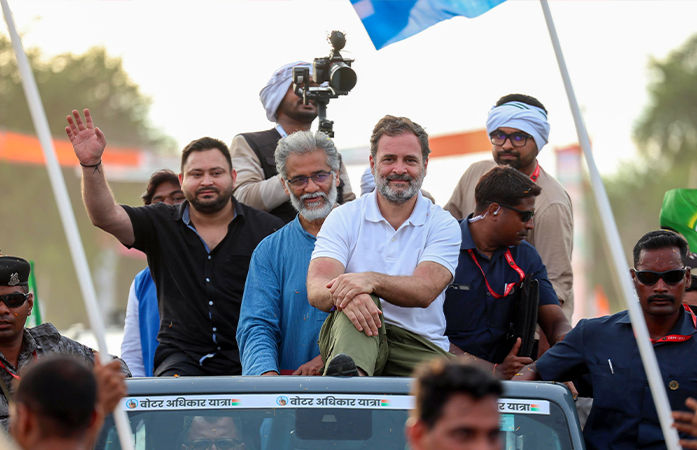 'જીત્યા તો રાહુલ ગાંધીને PM બનાવીશું, લોકોને ચૂનો લગાવે છે ભાજપ', બિહારમાં તેજસ્વી યાદવનું મોટું નિવેદન