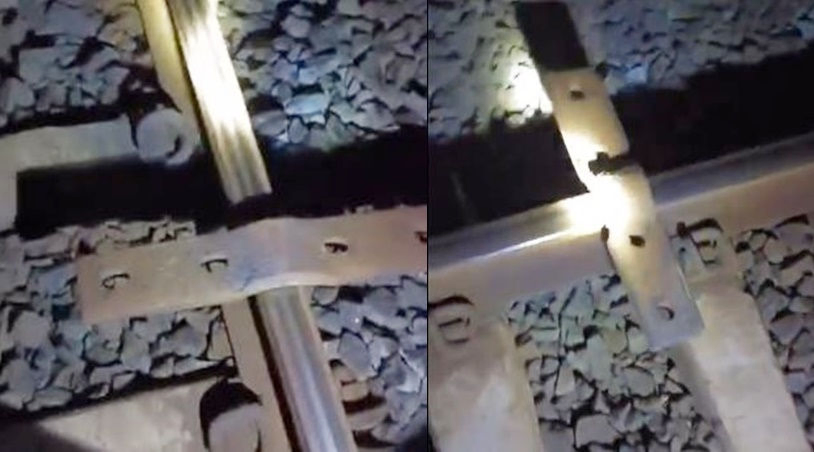 Major train mishap averted after fishplates, keys found on tracks in Surat