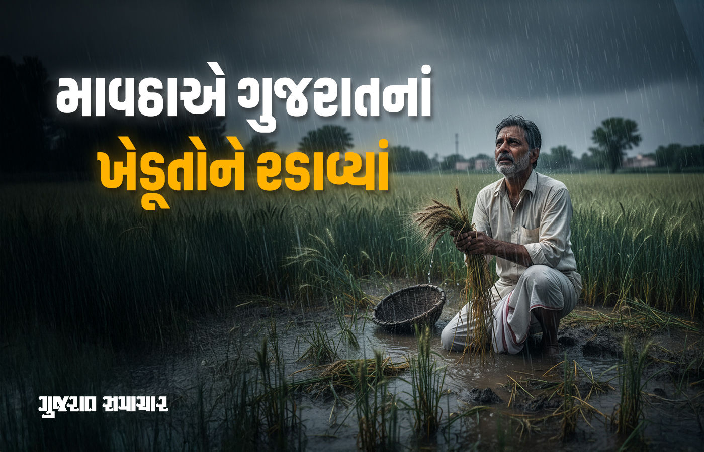 માવઠાએ ગુજરાતનાં ખેડૂતોને રડાવ્યાં: 50 રૂપિયે વેચાતા કેળાં 5માં વેચવા મજબૂર, બાગાયતી પાકોમાં સડો પેઠો