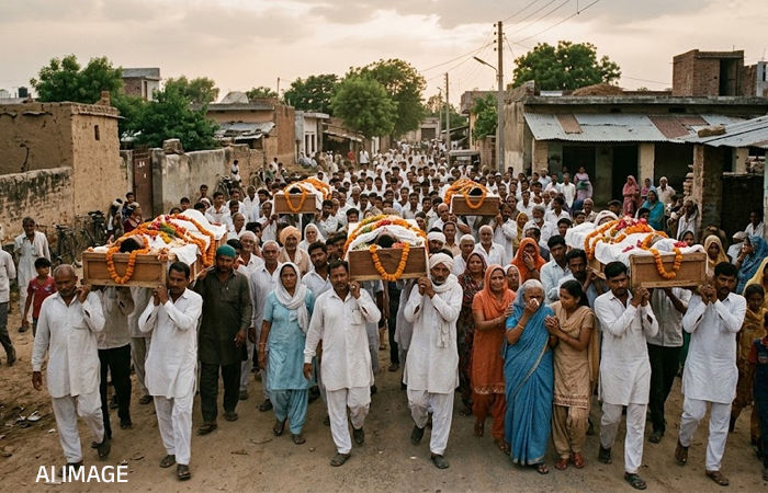 માનવતા મરી પરવારી: ગુરુગ્રામમાં પિતાએ પોતાના જ 4 માસૂમ બાળકો અને પત્નીનું કાસળ કાઢ્યું