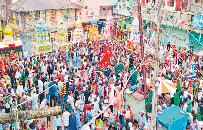 ખેડા જિલ્લામાં 190 મોટા અને 500 મન્નતના તાજિયા નીકળ્યા