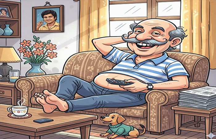 પેન્શન લેને કા, ટેન્શન દેને કા                               .