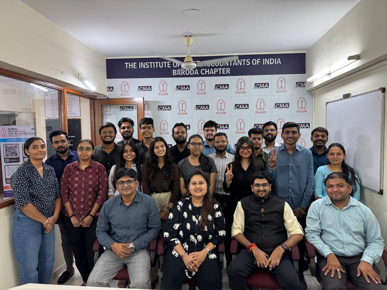 CMAs ની ઇન્ટર મિડિએટમાં વડોદરાની વિદ્યાર્થિનીનો ઓલ ઇન્ડિયા ૨૧મો રેન્ક