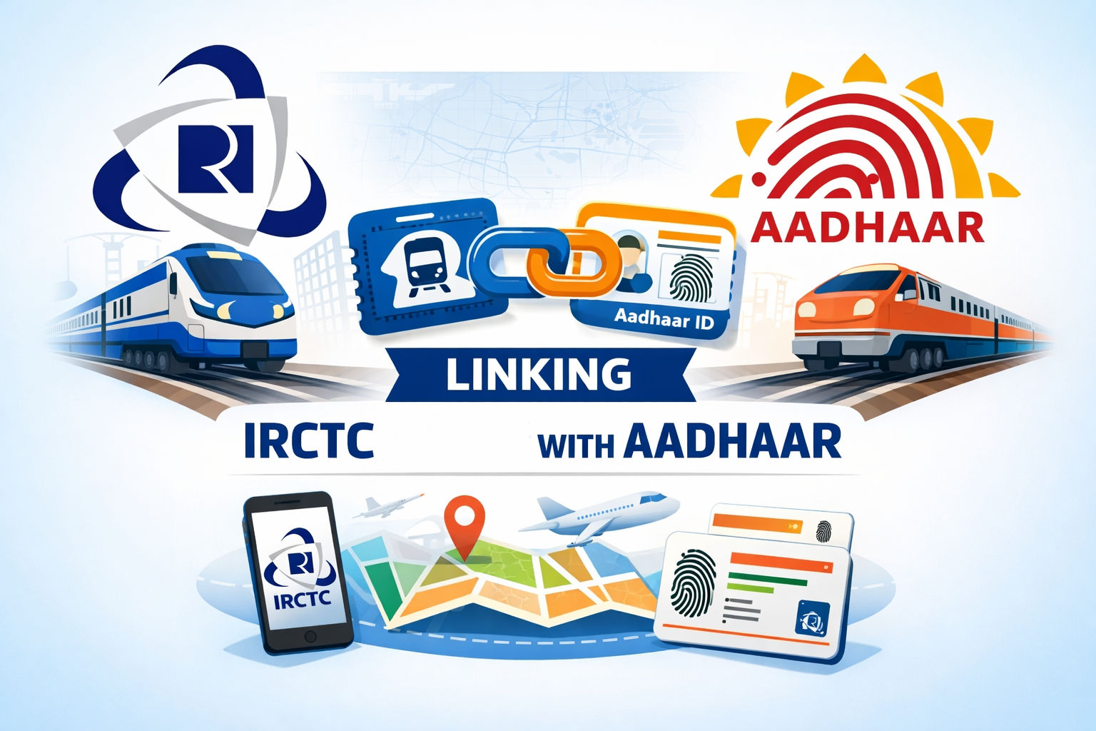 IRCTCએ ફરી બદલ્યા નિયમ: આધાર લિંક વગરની ટિકિટ બુકિંગનો સમય કરવામાં આવ્યો ઓછો…