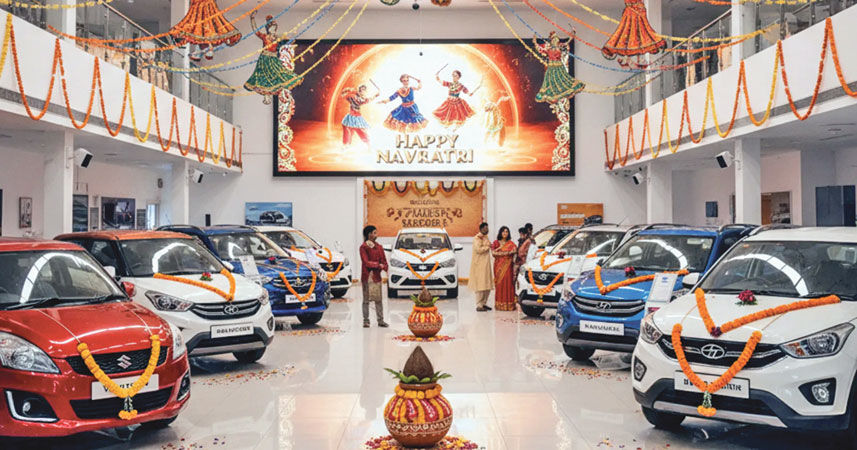 34 ટકા વધારા સાથે નવરાત્રીમાં  વાહનોનું અત્યાર સુધીનું રેકોર્ડ વેચાણ
