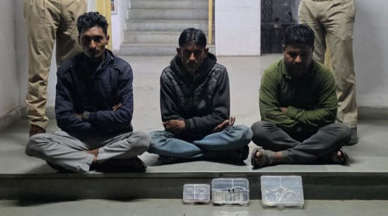 સરકારી સહાયના બહાને વૃધ્ધાઓ સાથે ઠગાઇ કરતા ત્રણ ઝડપાયા