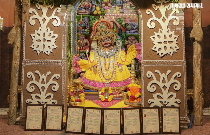 સાળંગપુરધામમાં કોપીરાઈટનો વિવાદ વકર્યો, સંગઠનો અને સંતોએ વિરોધ કરતાં મંદિર ટ્રસ્ટે કારણ સાથે કરી સ્પષ્ટતા