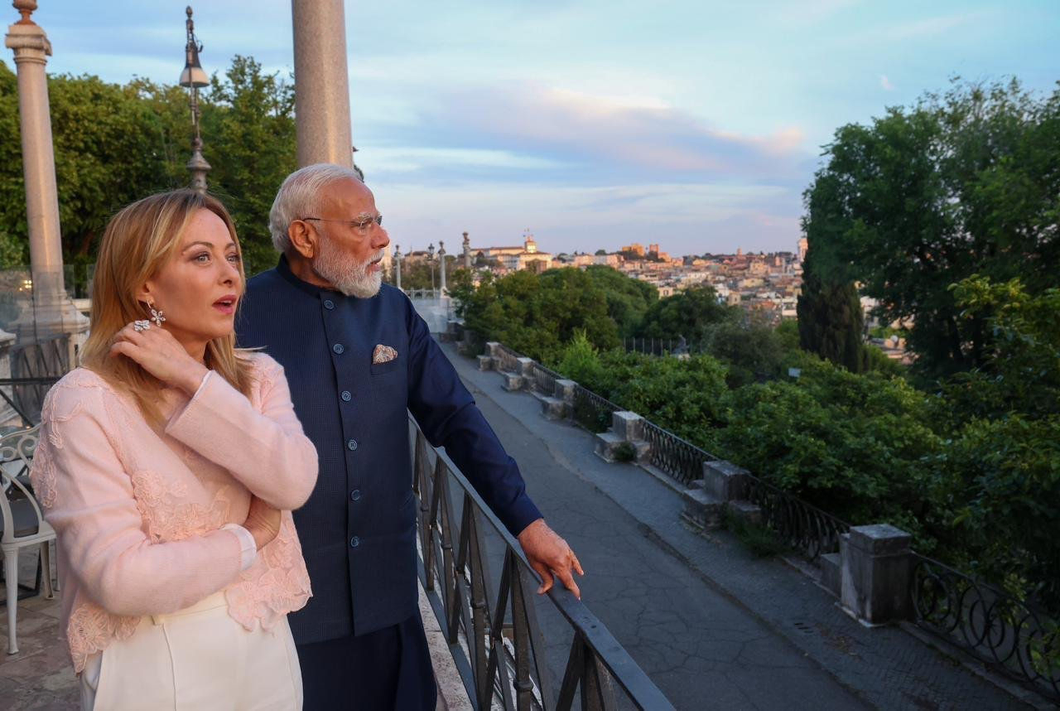 રોમમાં ગૂંજ્યા હિન્દી શબ્દો... મેલોનીએ PM મોદીને કહ્યું- ‘પરિશ્રમ જ સફળતાની ચાવી’