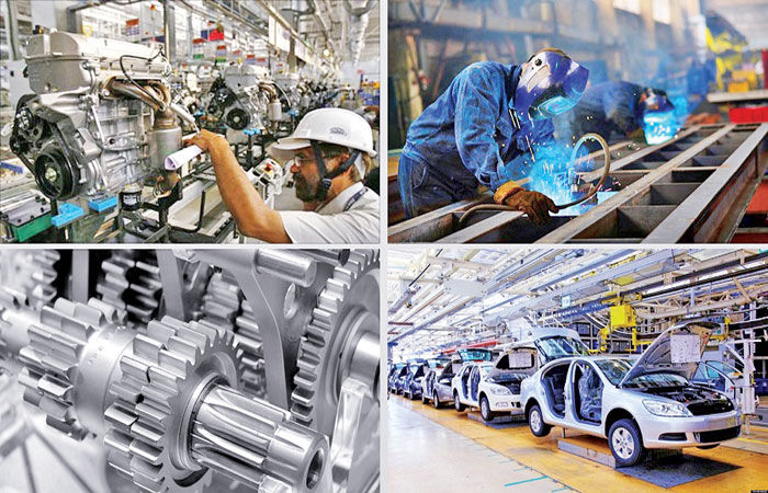 ઉત્પાદન ક્ષેત્રની પ્રવૃતિઓ નવ માસના તળિયે