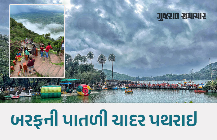 માઉન્ટ આબુમાં તાપમાન -2 ડિગ્રીએ પહોંચ્યું, -5 ડિગ્રી સાથે ગુરુ શિખરે બરફ છવાયો