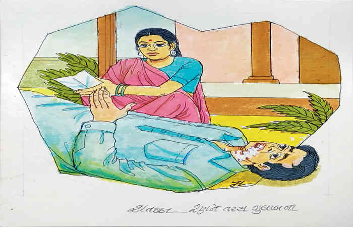 વાઘને ય વાઘણ પર વહાલ હોય છે...ને દીપડો ય દીપડી આગળ દિલ ફેંક બની જાય છે !!