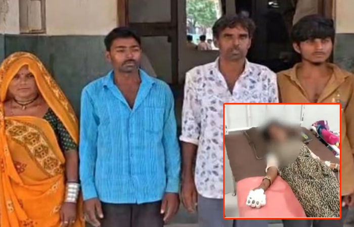 વિજાપુરના ગેરિતામાં પરણિતાની 'અગ્નીપરિક્ષા' લેનાર ચારની ધરપકડ, પવિત્રતા સાબિત કરવા ગરમ તેલમાં નખાવ્યા હતા હાથ