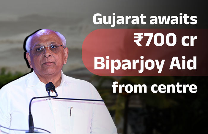 Gujarat still awaits Centre’s ₹700 cr aid for Biparjoy-caused damages: Guj CM in Vidhan Sabha