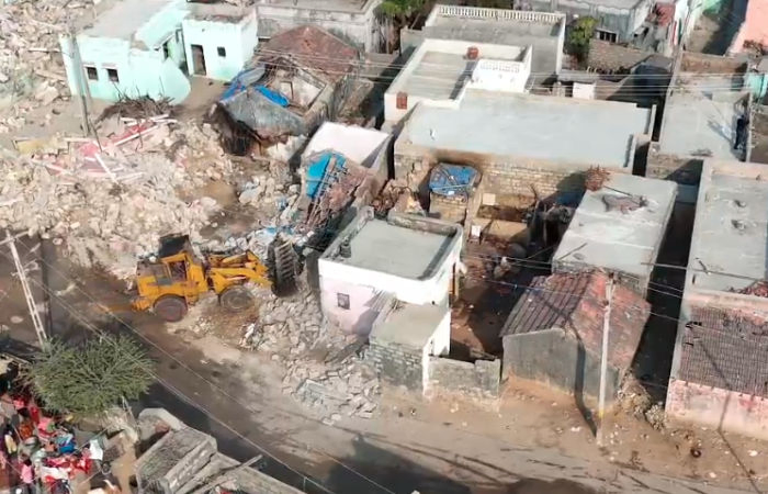 Dwarka demolition drive razes 110 more residential properties