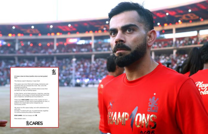 IPL ચેમ્પિયન RCB એ 3 મહિના પછી મૌન તોડ્યું, '12th મેન આર્મી'ના નામે લખ્યો ભાવુક પોસ્ટ