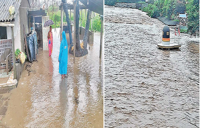 દ.ગુજરાતમાં આભ ફાટયું: રાજ્યમાં ભારે વર્ષાની આગાહી