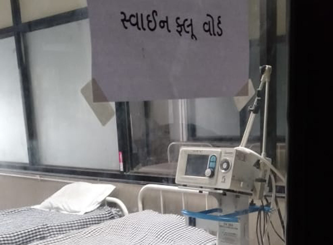 સ્વાઈનફ્લૂના કેસોમાં ઉછાળો આવતા સિવિલ અને સ્મીમેરમાં વોર્ડ શરૃ કરાયા