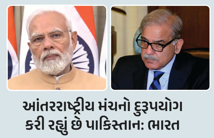 દોહામાં વર્લ્ડ સમિટમાં ભારતે પાકિસ્તાનની ઝાટકણી કાઢી, કહ્યું-'કાશ્મીર પર ટિપ્પણી કરવાનો કોઈ અધિકાર નથી'