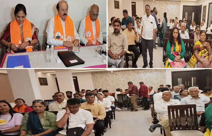 વડોદરામાં ભાજપ ટિકિટવાંછુઓનો બે દિવસનો મેળાવડો શરૂ : એક વોર્ડમાં 150 થી 200 ઉમેદવાર, દરેક માટે ટોકન પ્રથા