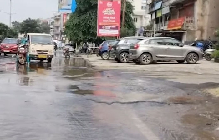 ગોત્રી અને અટલાદરામાં પીવાના પાણીની લાઈનમાં ભંગાણથી પાણીનો વેડફાટ