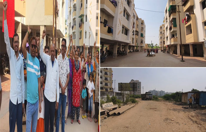 વડોદરાના દંતેશ્વર વિસ્તારમાં રહીશોમાં પ્રાથમિક સુવિધા મુદ્દે તંત્ર વિરુદ્ધ રોષ