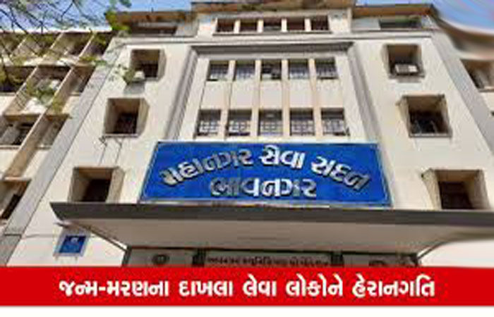 સર્વરના વાંકે જન્મ-મરણનાં દાખલાની 30 ટકા કામગીરીનો જ નિકાલ થાય છે