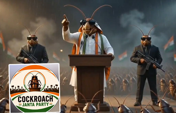 'કોકરોચ જનતા પાર્ટી'નું X એકાઉન્ટ ભારતમાં બૅન, 'કોકરોચ ઇઝ બેક' નામે નવું એકાઉન્ટ એક્ટિવ કર્યું