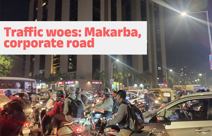 Traffic woes grip Ahmedabad’s suburbs during peak hours, calls for action