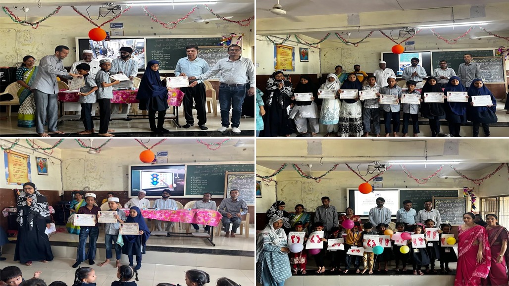 કુમકુમ પગલાં સાથે લઘુમતી વિદ્યાર્થીઓનું સ્વાગત, સુરતની સરકારી શાળામાં પ્રવેશોત્સવે આપ્યો સદભાવનાનો સંદેશ