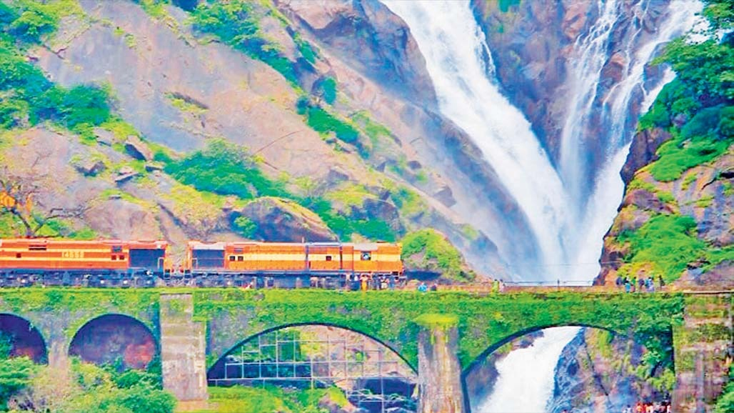 India's Highest Waterfall Dudhsagar