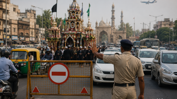 Ahmedabad road closure due to Muharram: Know alternate routes, traffic diversions and timings