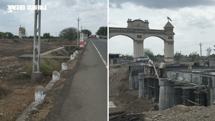 લાઠી-અમરેલી હાઈવે પર ટોડા નજીકના કોઝવે પર રેલિંગનો અભાવ, મુખ્ય રસ્તાને અવગણી સાંસદના ગામના રસ્તાને મહત્વ
