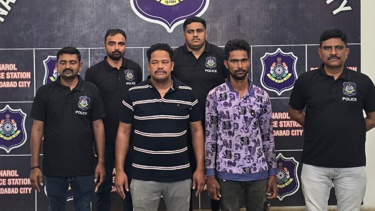 2 Habitual Offenders Arrested for Posing as Police Officers in Ahmedabad