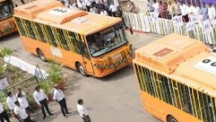 Vadodara Launches PM E-Bus Service, 30 Electric Buses Begin Operations